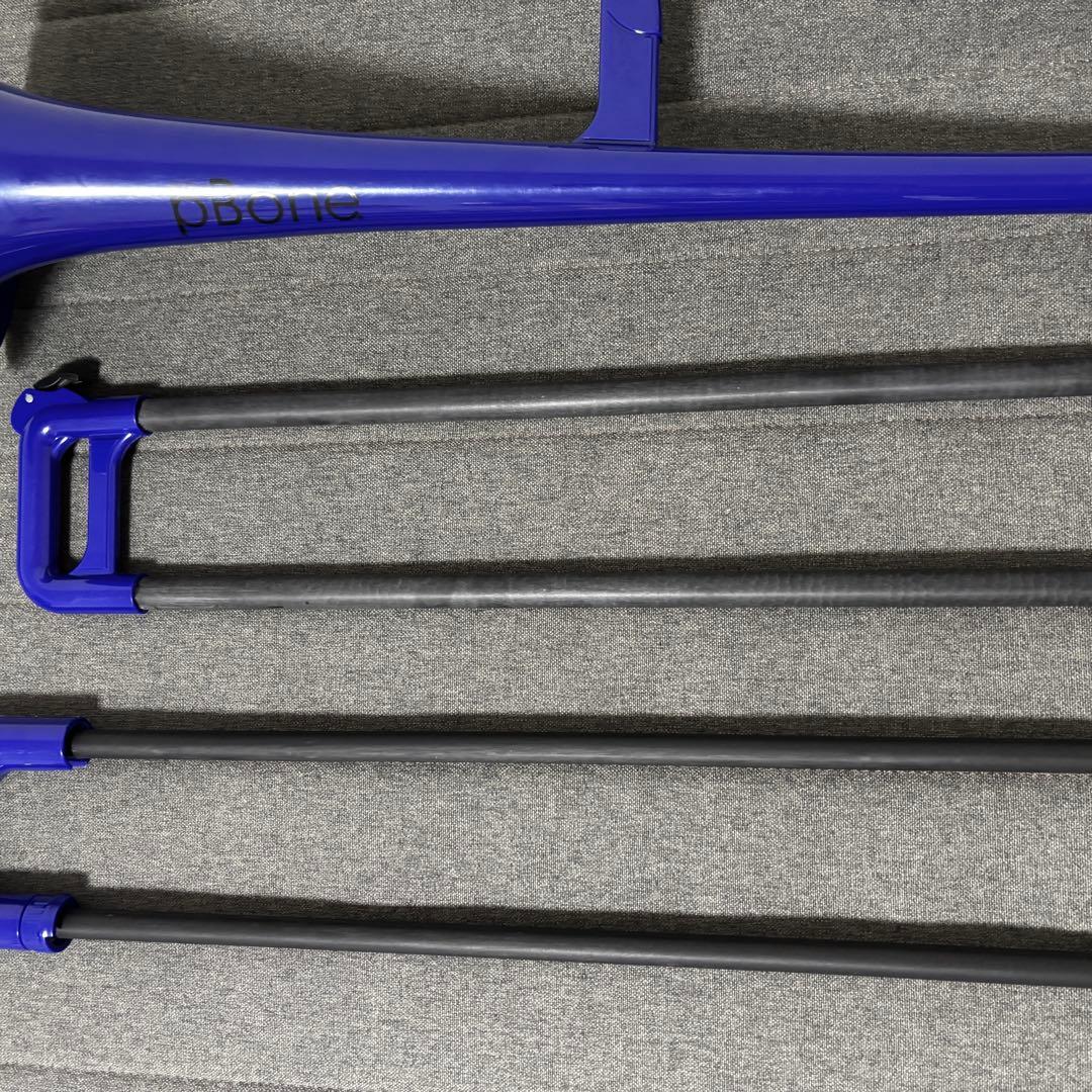 【希少色】pInstruments pBone ピーボーン トロンボーン ブルー