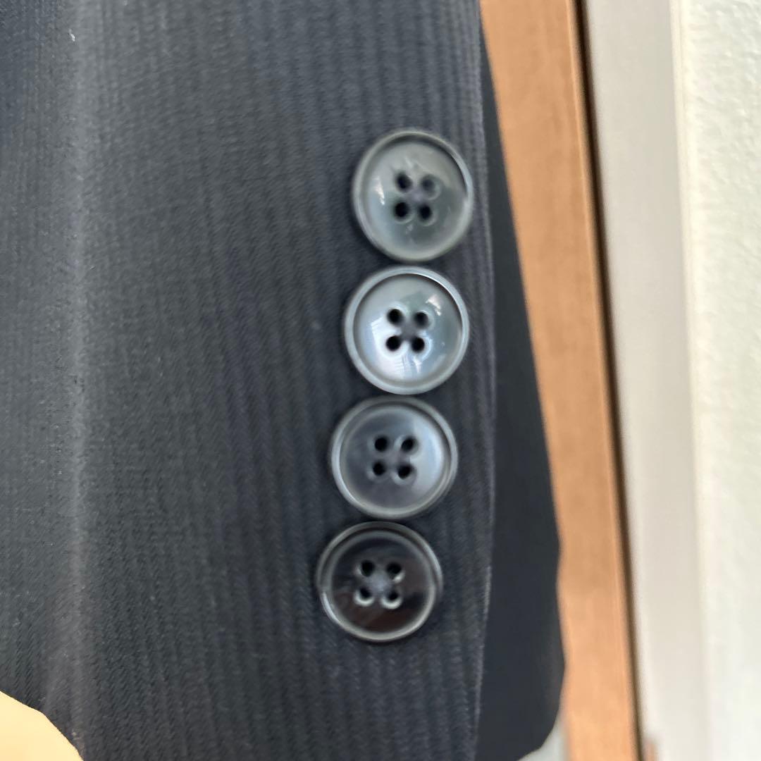 【大きいサイズ3L〜4L】 黒ビジネススーツ上下