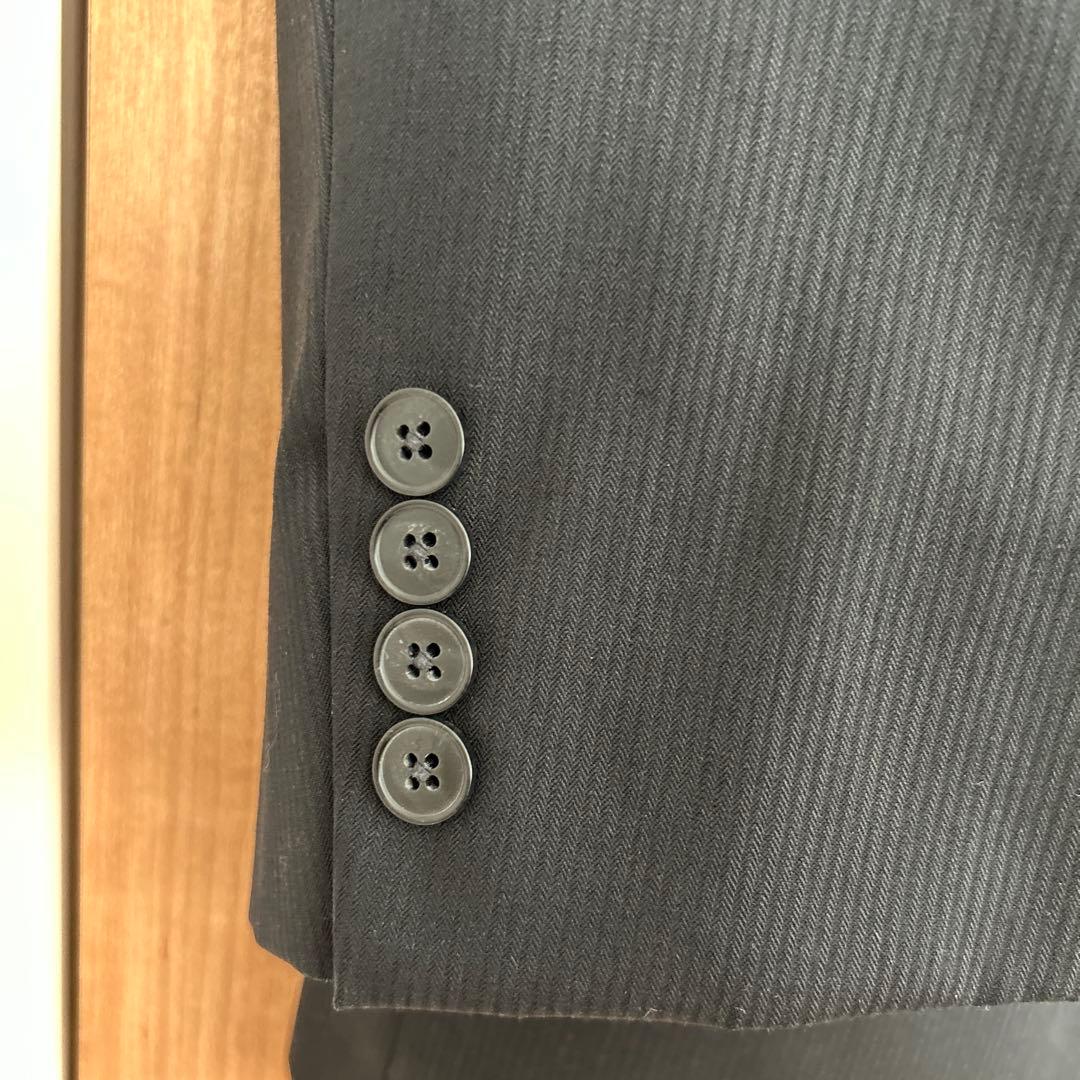 【大きいサイズ3L〜4L】 黒ビジネススーツ上下