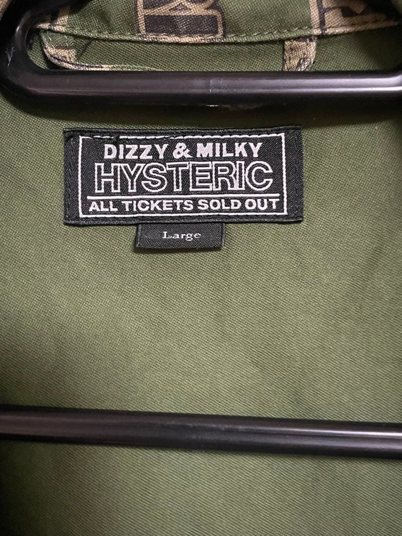 最終お値下げ　　HYSTERIC GLAMOUR ベスト Lサイズ カーキー