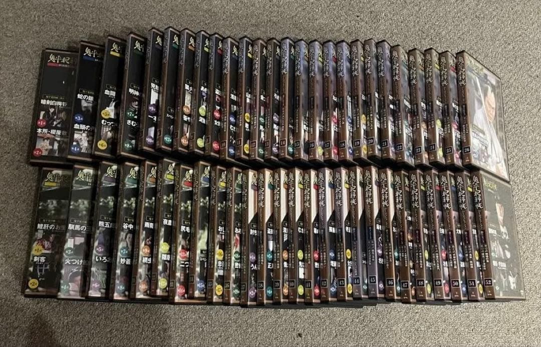 『鬼平犯科帳 シリーズ』計52巻セット 劇場/スペシャル/外伝 ドラマ 時代劇