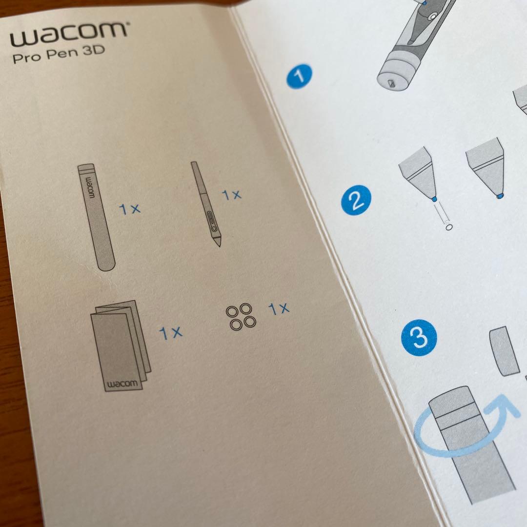 Wacom Pro Pen 3D タッチペン（KP505）