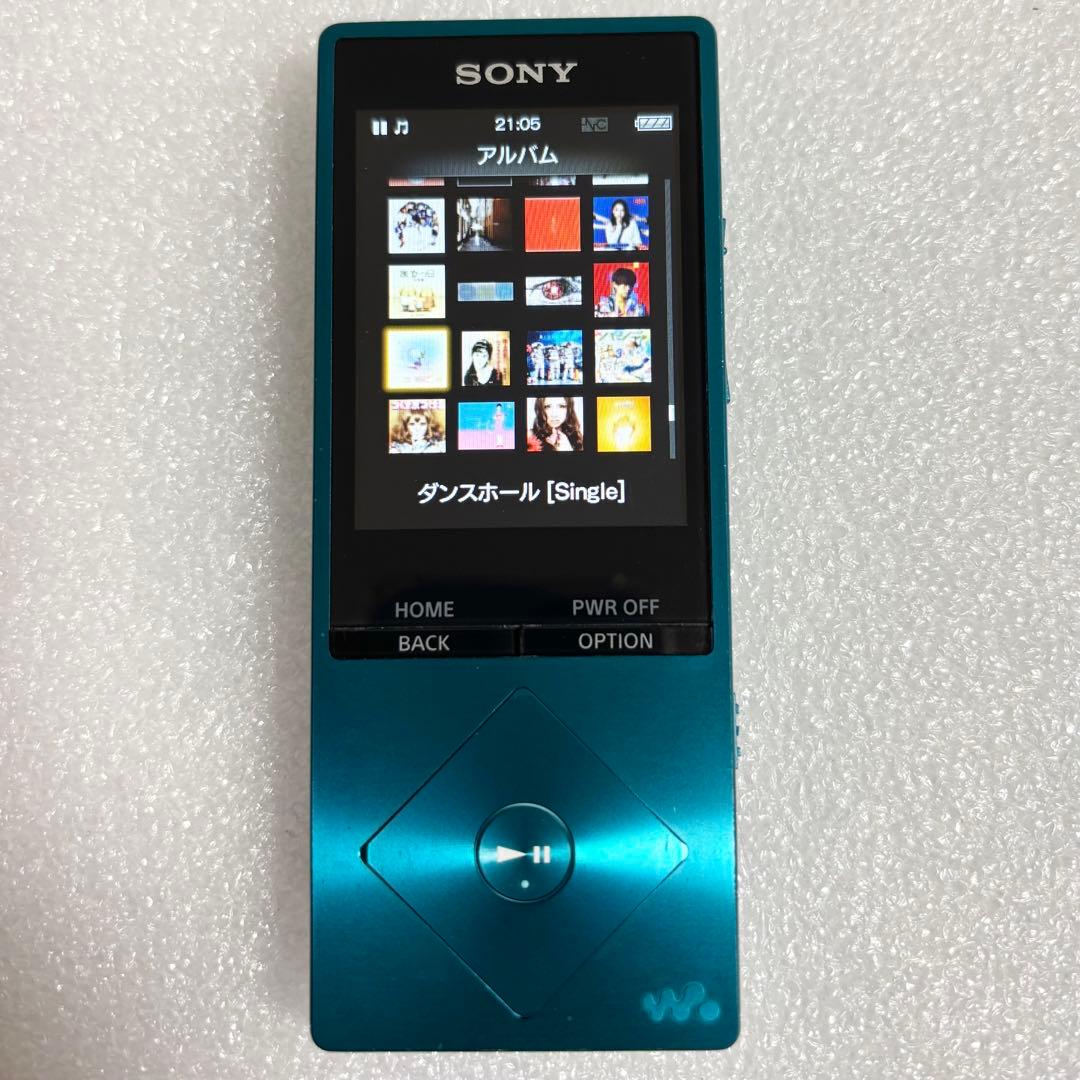 【美品】　ソニー　ウォークマン　NW-A25 16GB ビリジアンブルー