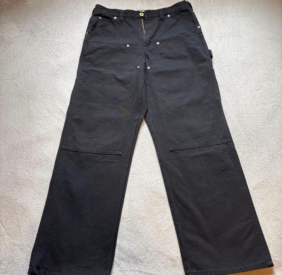 schott ダブルニー　ワークパンツ　ダック　ショット　美品　アメカジ　ワーク