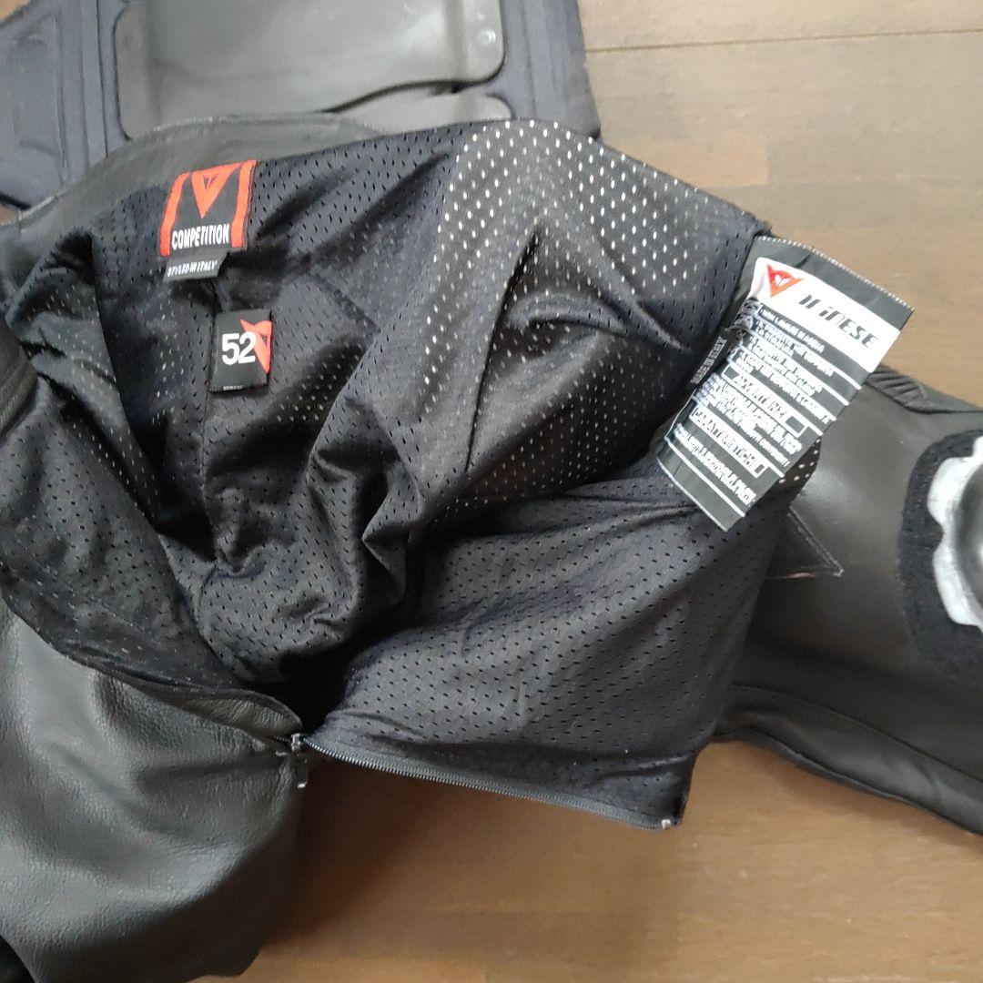 DUKATIレザージャケット、ダイネーゼ イタリヤ正規品 上下、