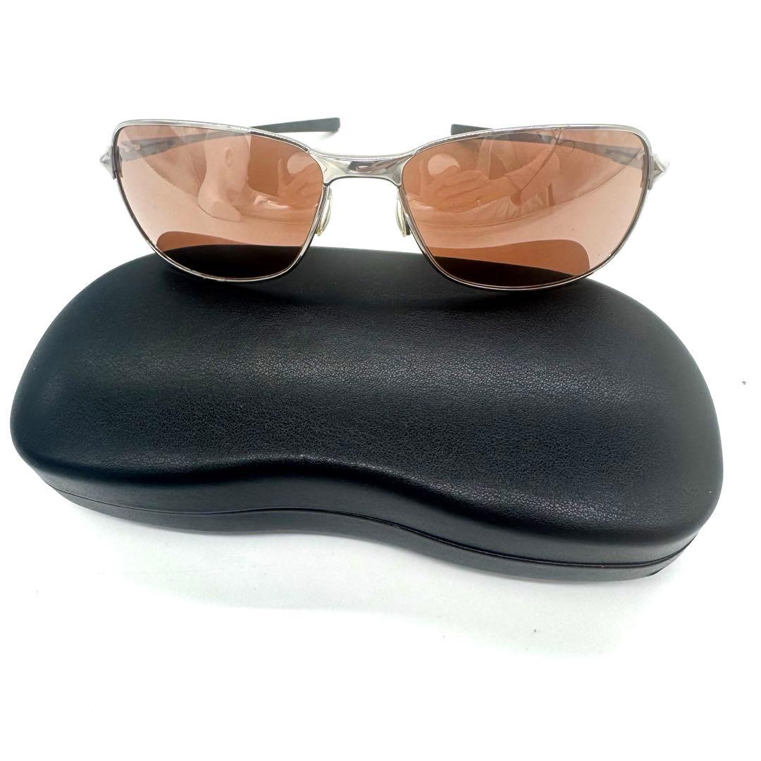 廃盤レアOAKLEYオークリーヴィンテージ スクエアサングラスC-WIRE