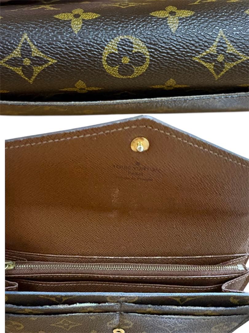 【新型】LOUIS VUITTON モノグラム 長財布　保存袋付き