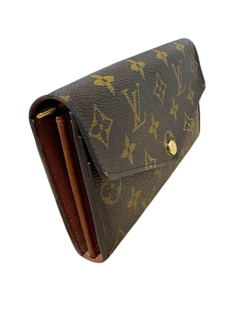 【新型】LOUIS VUITTON モノグラム 長財布　保存袋付き