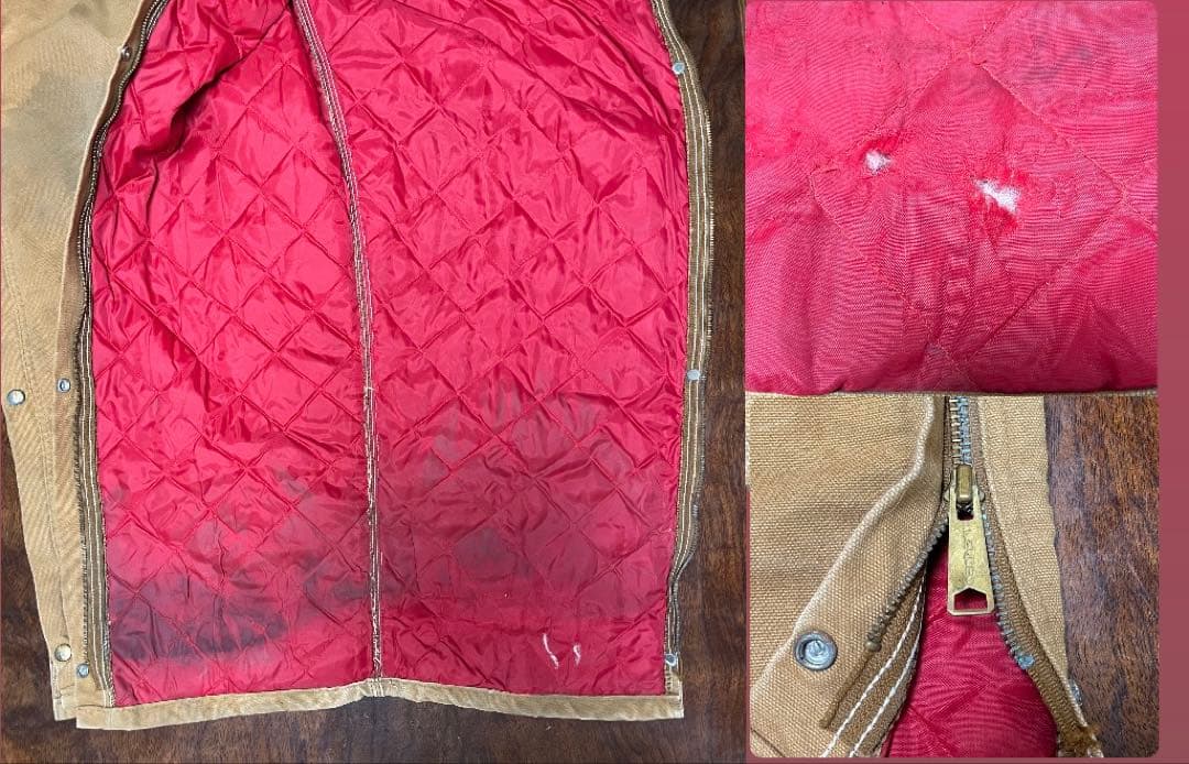 2001年 USA製 Carhartt カーハート オールインワン 中綿 46R