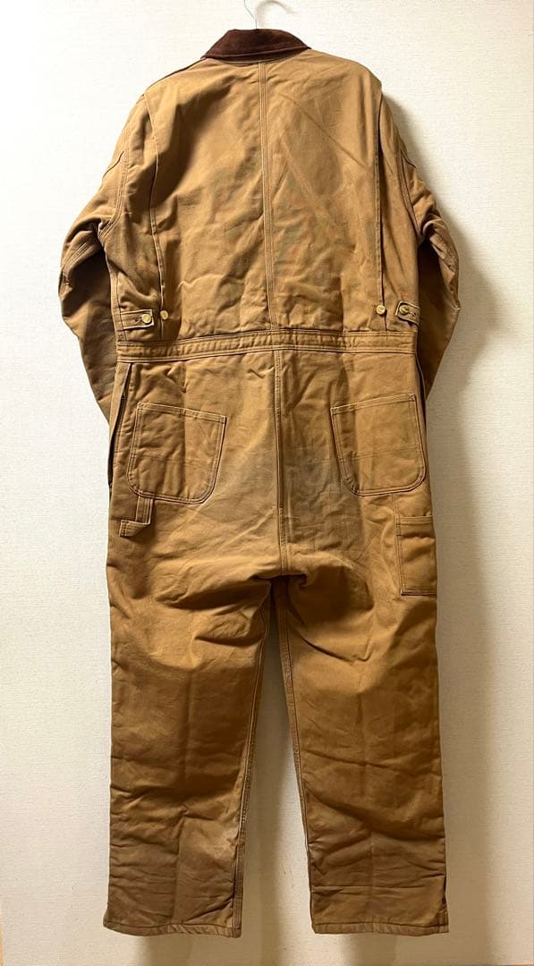 2001年 USA製 Carhartt カーハート オールインワン 中綿 46R