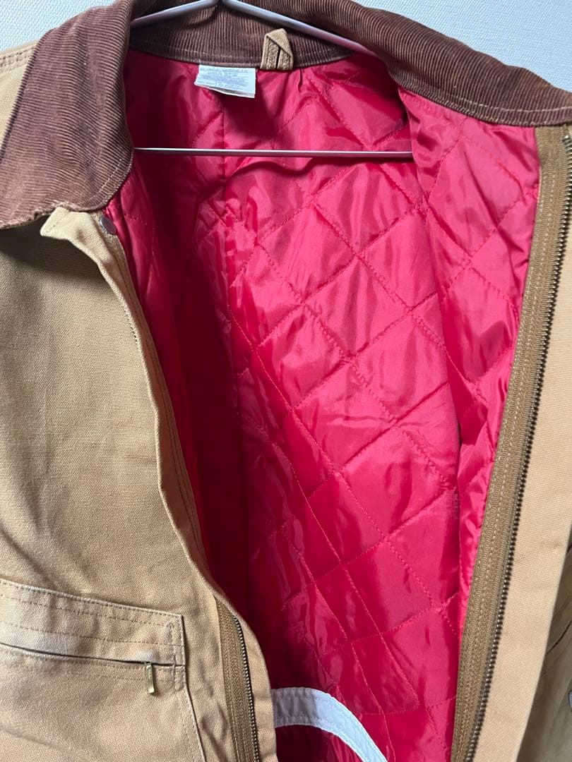 2001年 USA製 Carhartt カーハート オールインワン 中綿 46R