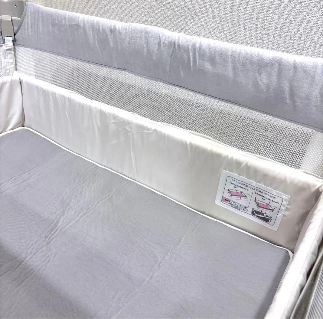 【美品】Aprica アップリカ ココネルエアープラス AB ホワイト ベージュ