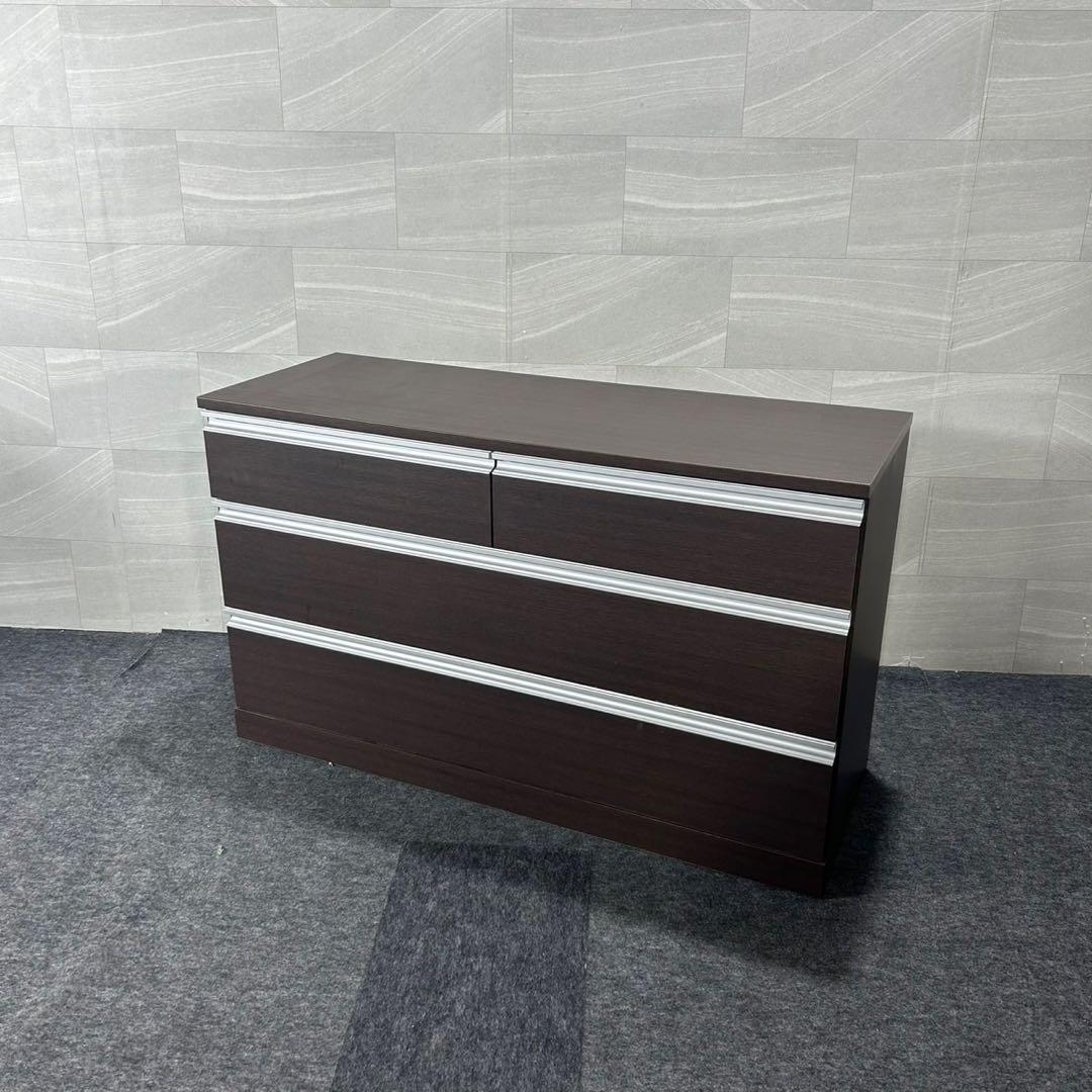 ローチェスト アルビナ120 シンプル おしゃれ タンス 家具 d4219