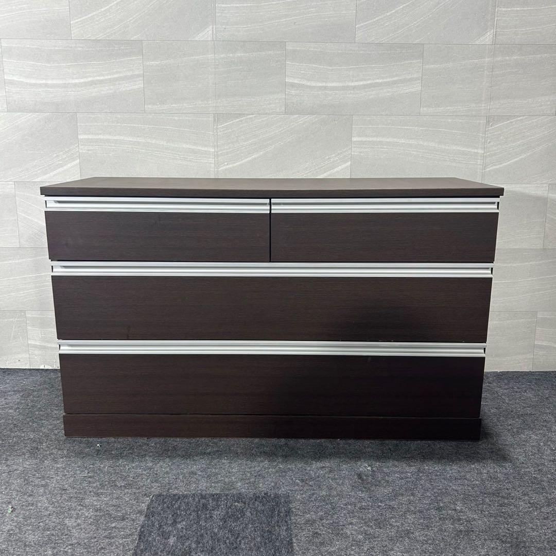 ローチェスト アルビナ120 シンプル おしゃれ タンス 家具 d4219