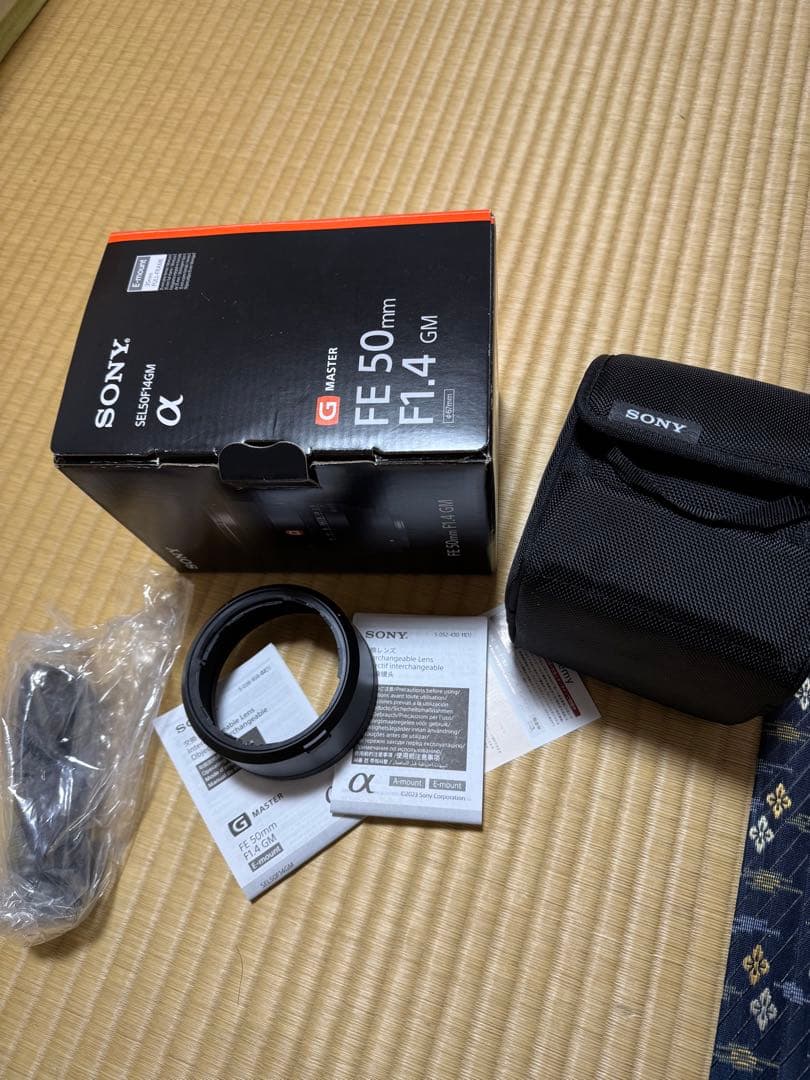 SONY FE 50mm F1.4 GM レンズ おまけ付き