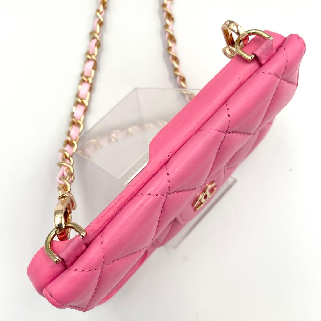 CHANEL マトラッセ　iPhoneケース　iPhone12Pro