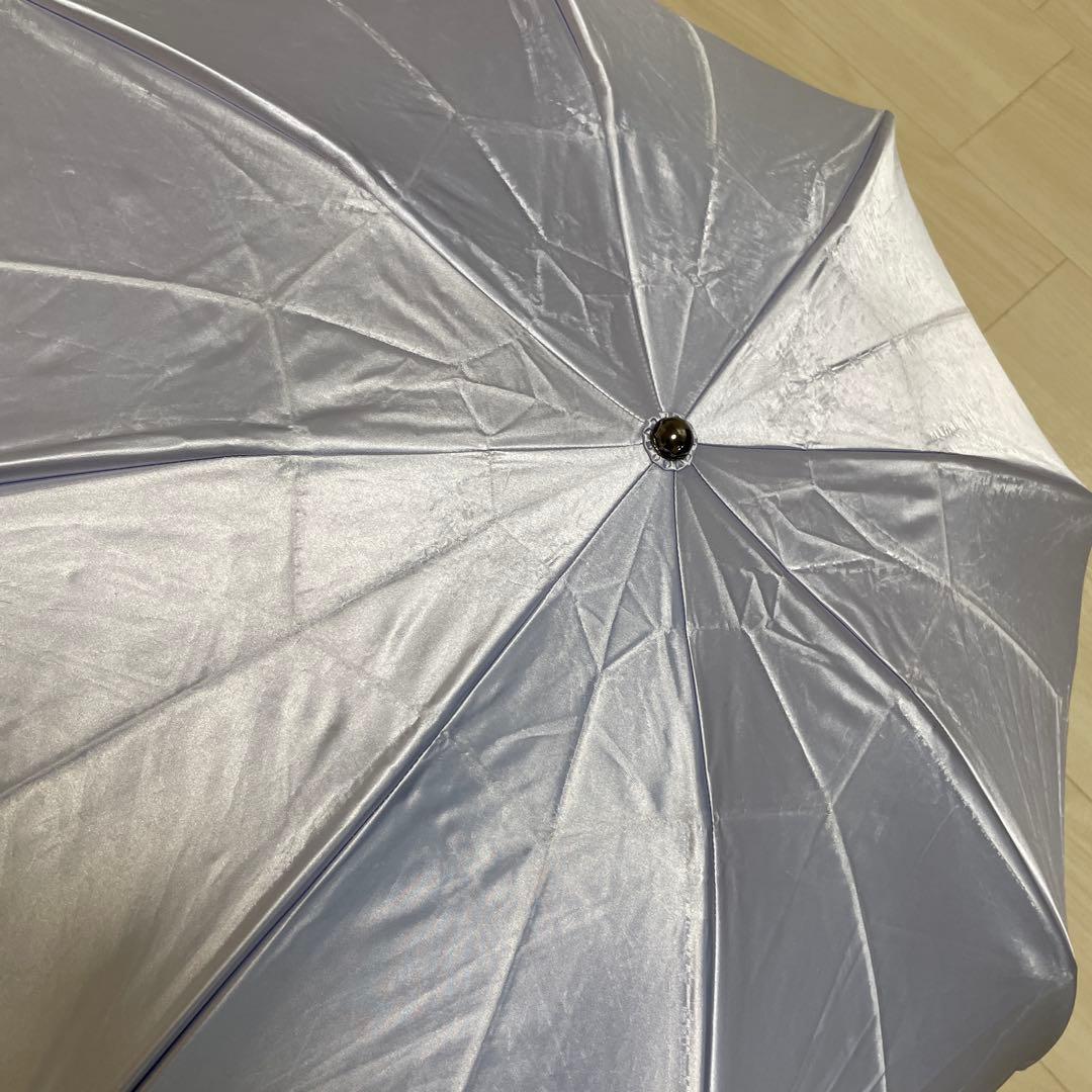 芦屋ロサブラン　折りたたみ　日傘　ライトラベンダー