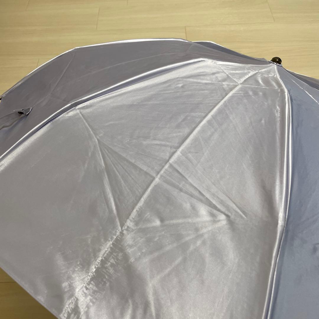 芦屋ロサブラン　折りたたみ　日傘　ライトラベンダー