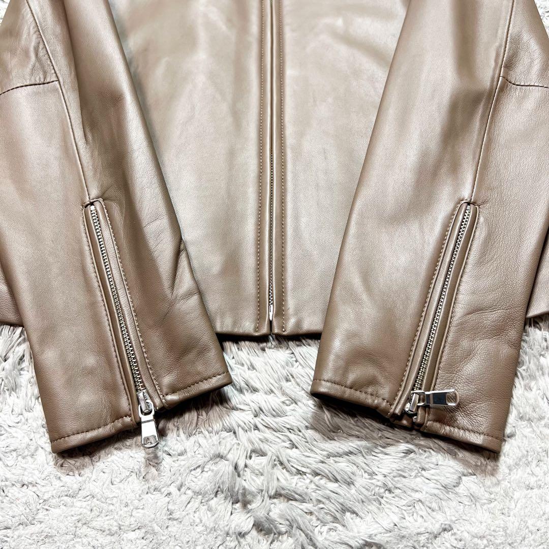 ルーニィ 40th anniversary ラムレザー シングルジャケット 38