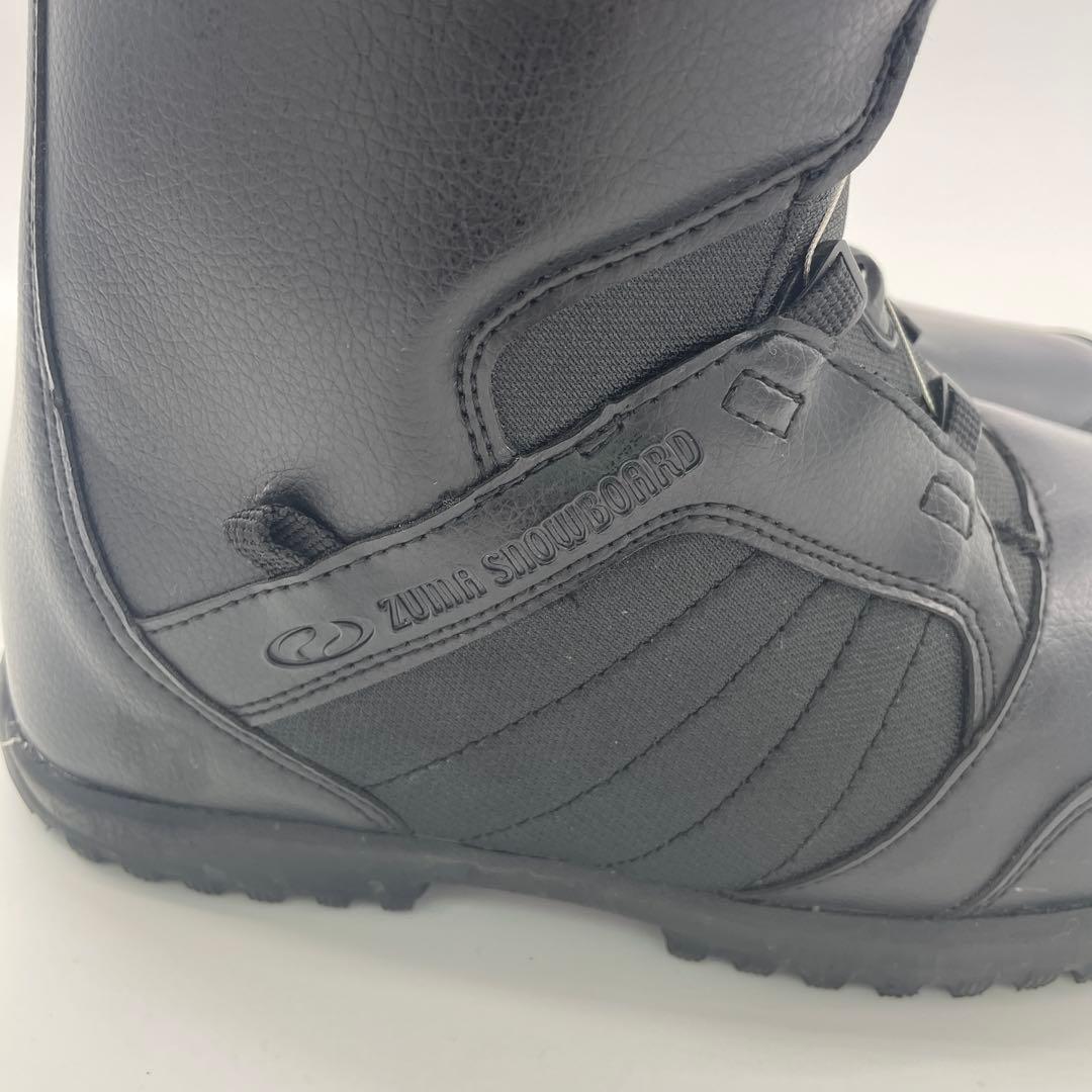美品ZUMA スノーボードブーツ 24.5cm ブラック アウトドア