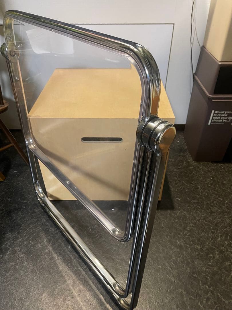 CASTELLI Platone 折りたたみクリアテーブル リプロダクト品