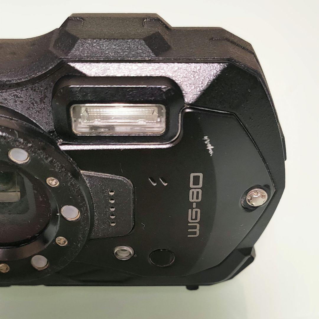 ★RICOHリコーWG-80防水・耐衝撃デジタルカメラ中古品
