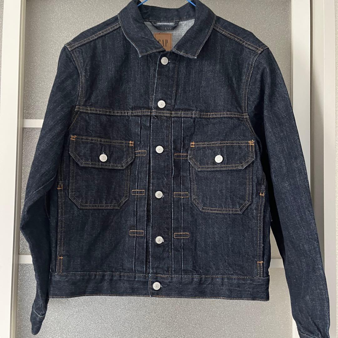 GAP ヘビーウェイトデニムジャケット ダークリンス