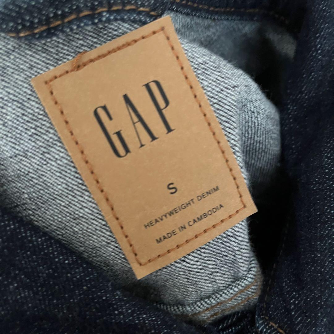 GAP ヘビーウェイトデニムジャケット ダークリンス