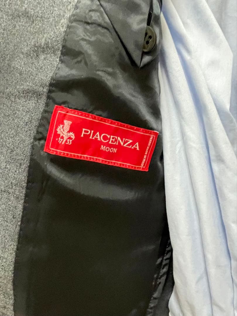 PIACENZA MOON グレー ビジネススーツ