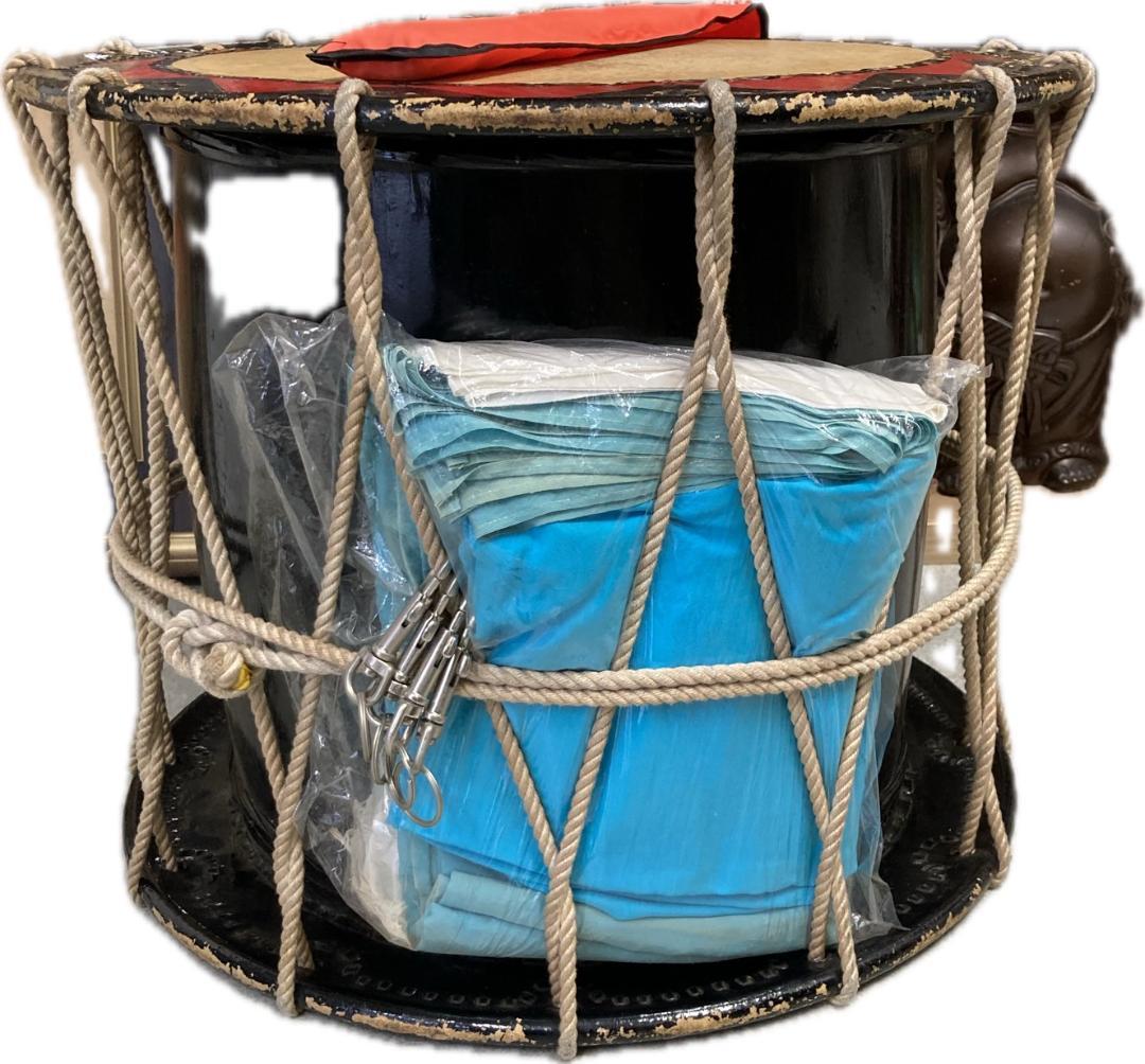 盛岡 さんさ太鼓 一尺六寸 1尺6寸 直径 約49cm　和太鼓