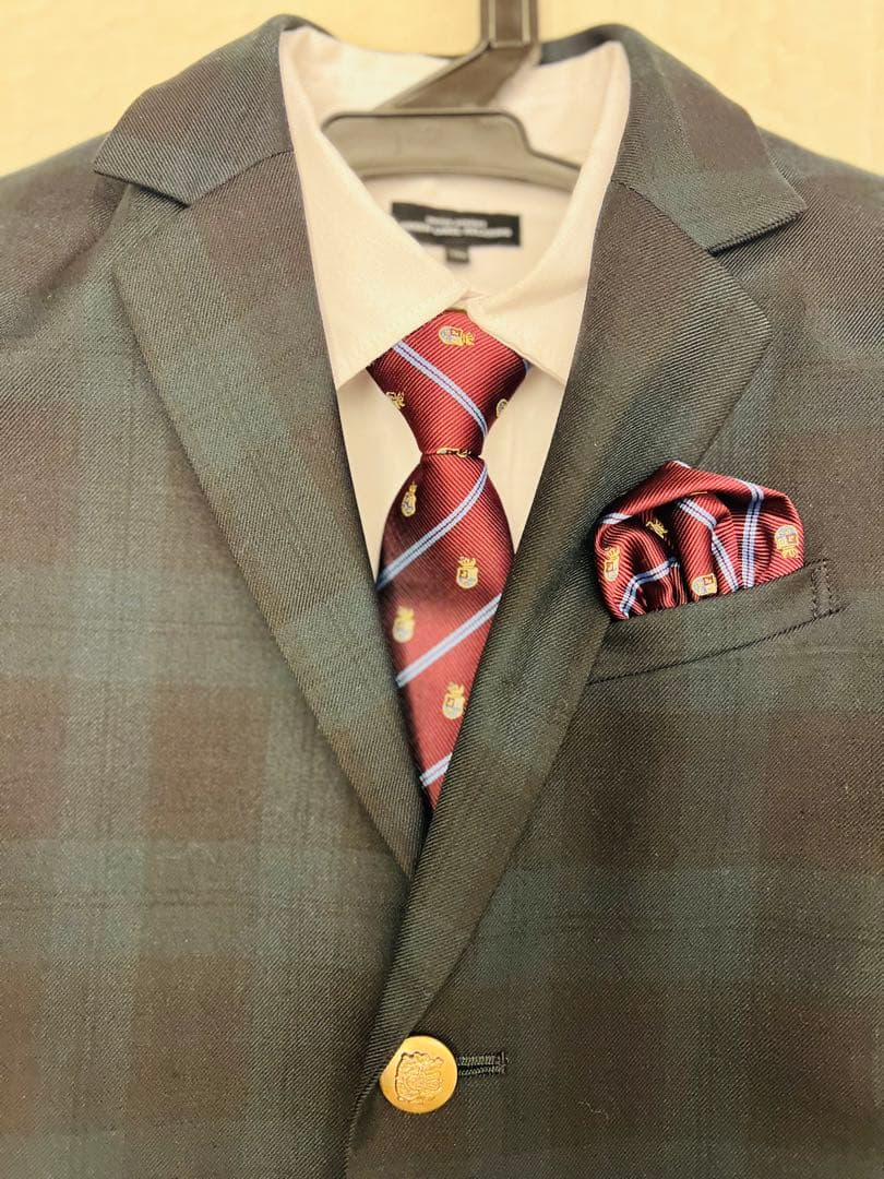 green label relaxing 130 入学式5点セット美品