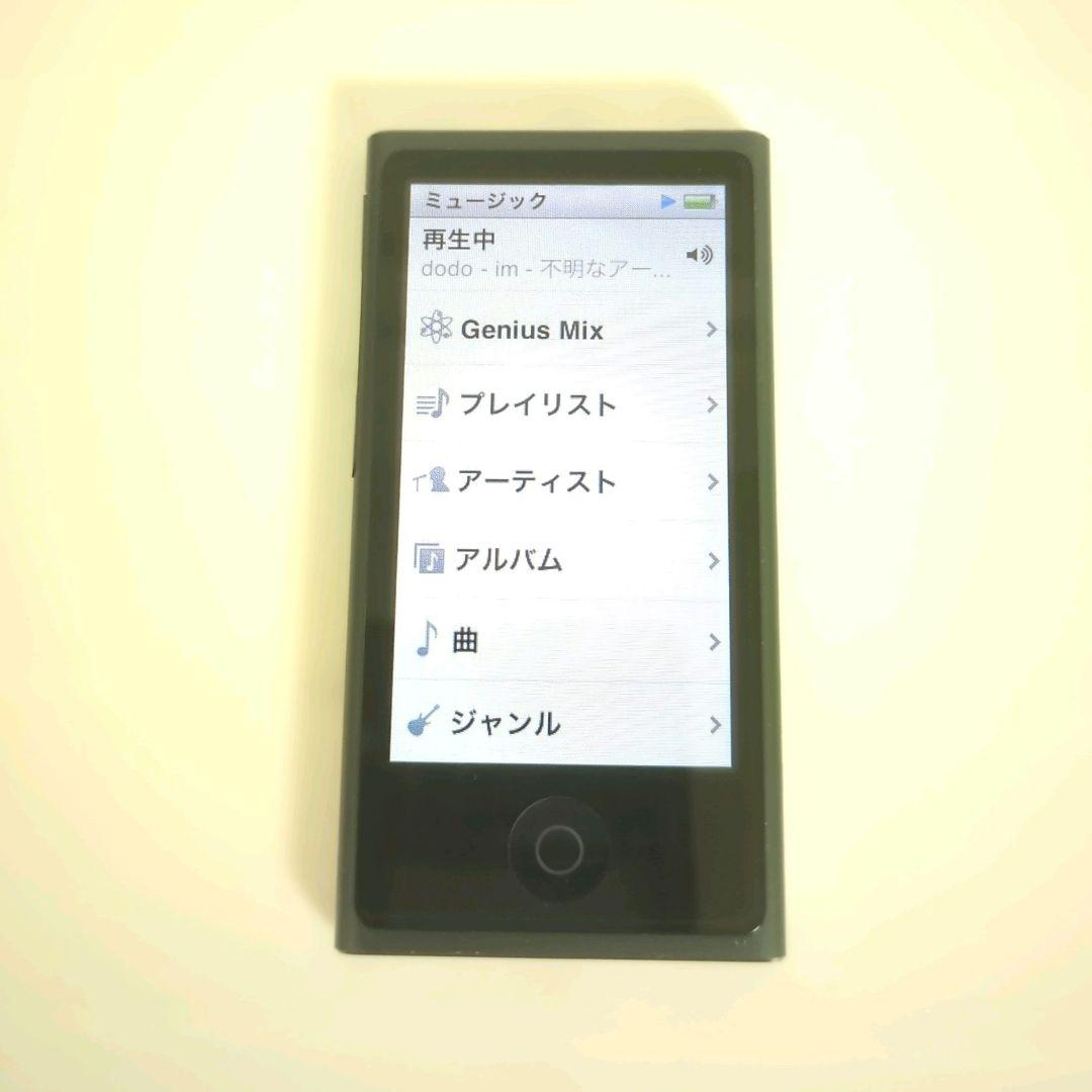 動作確認済み⭐️バッテリー良好⭐️iPod nano 第7世代☄ブラック
