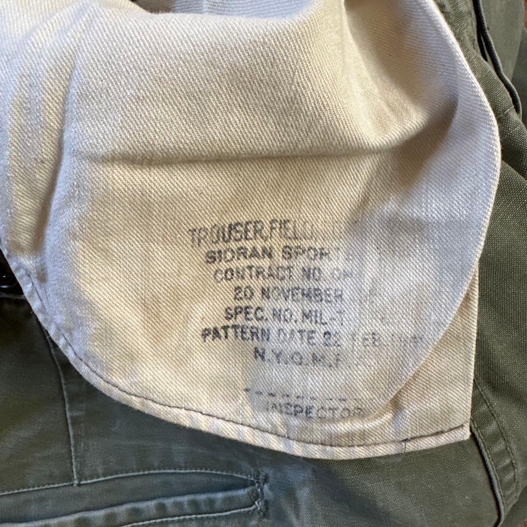 m-43 フィールドパンツ