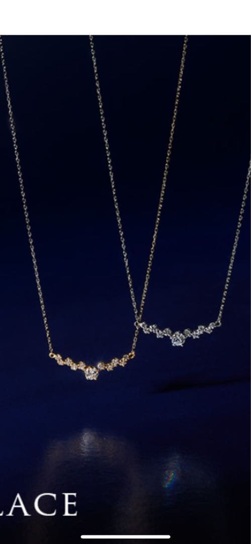 ちょこ 定価16万　フェスタリア ネックレス、ピアス