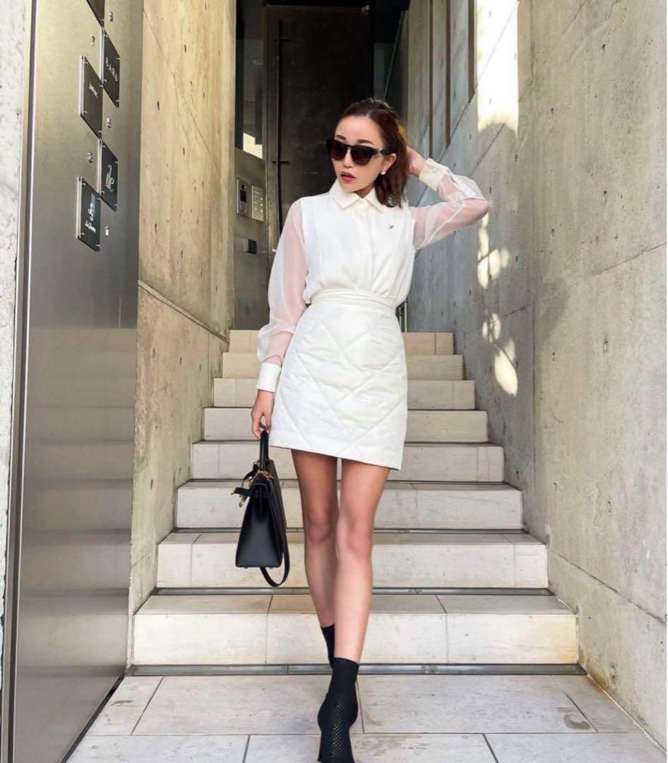 ⭐️sheller シェリエ　キルティング ミニスカート⭐️