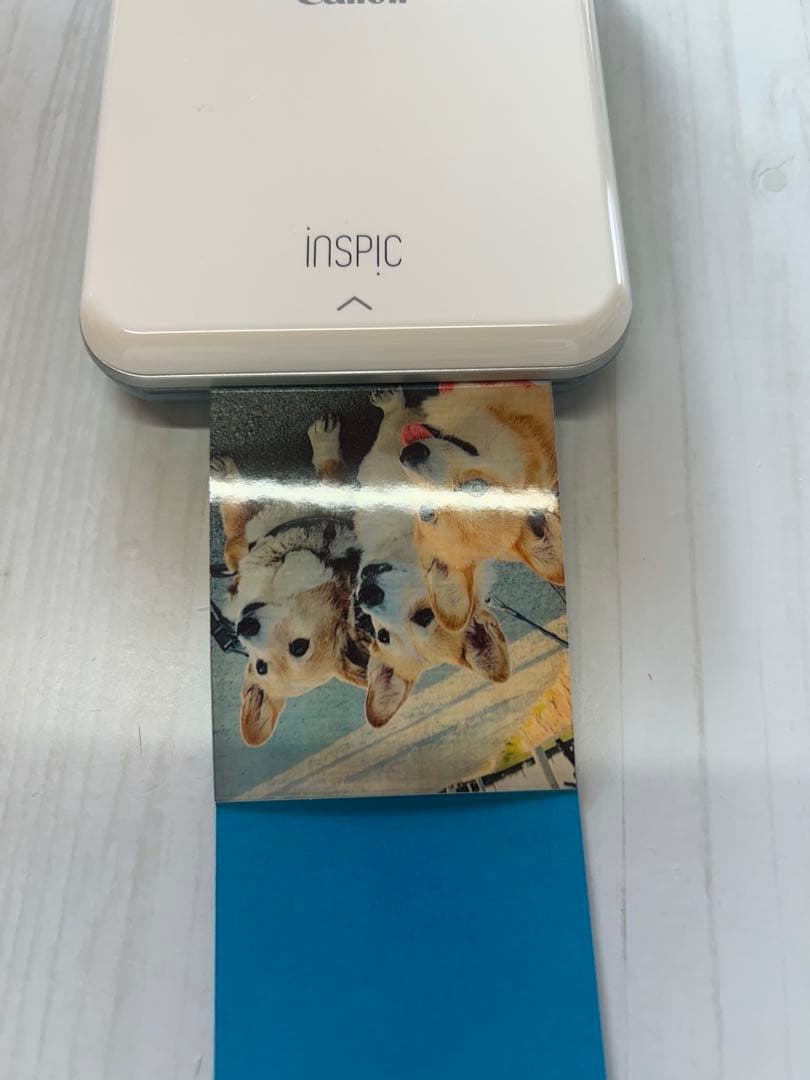 iNSPiC PV-123 ブルー ZINKペーパー 用紙39枚セット