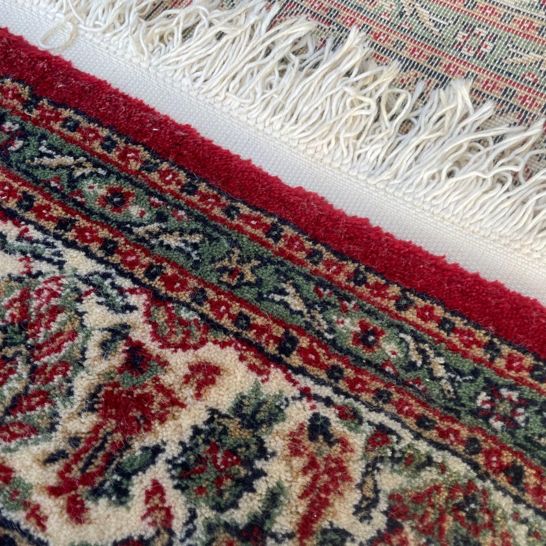 トルコ製 ウィルトン織 絨毯 カーペット　ヴィンテージ