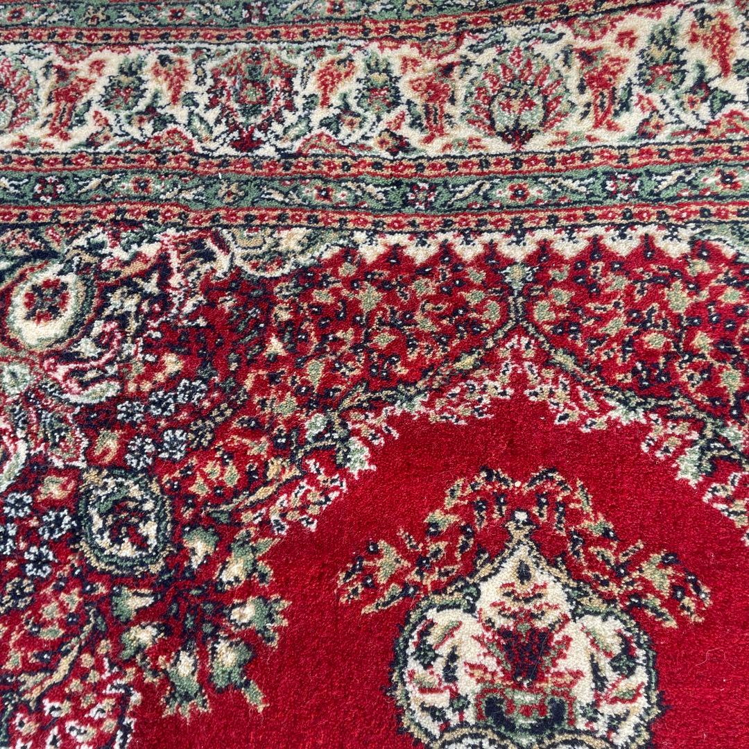 トルコ製 ウィルトン織 絨毯 カーペット　ヴィンテージ