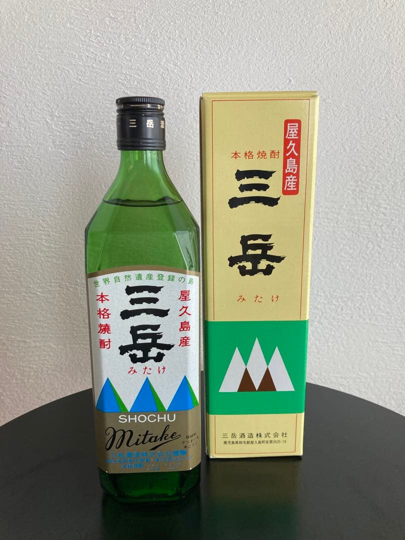 【kuroko　激レア】三岳酒造芋焼酎「三岳」角瓶720ml 終売品未開栓