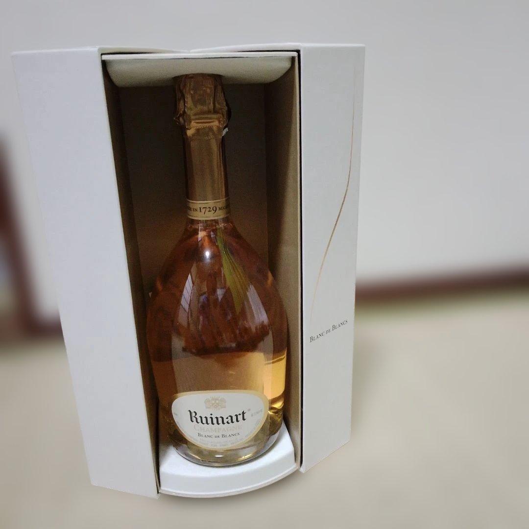 美品箱付きRuinart Blanc de Blancs シャンパン 1729年