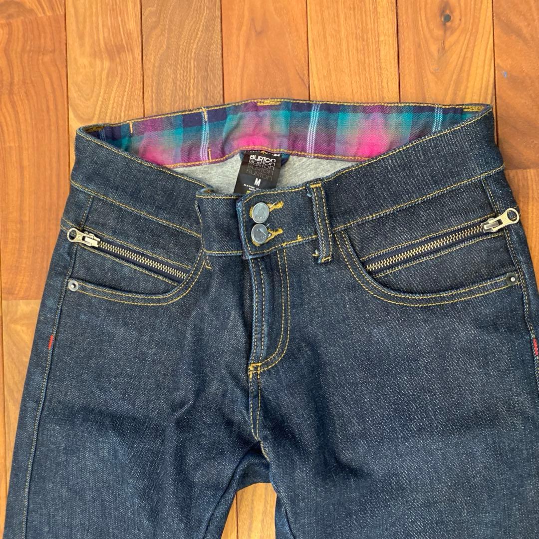 Burton Women DRYRIDE Mデニム スノーボードパンツ［レア品］