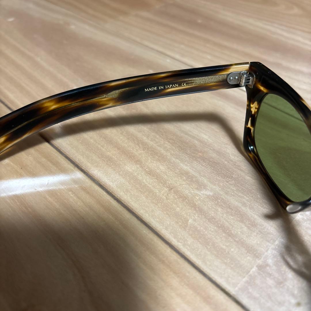 値引き不可。フラットヘッドサングラス