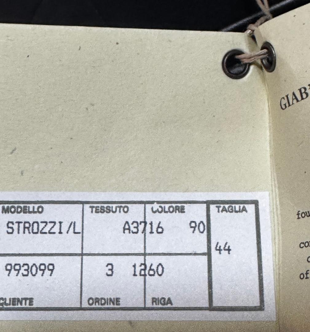 ジャブスアルキヴィオ STROZZI/L ウォッシャブルシングルジャケット