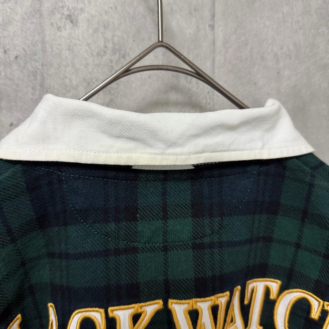 # POLO ポロ ラルフローレン ラガーシャツ 長袖ポロシャツ M チェック