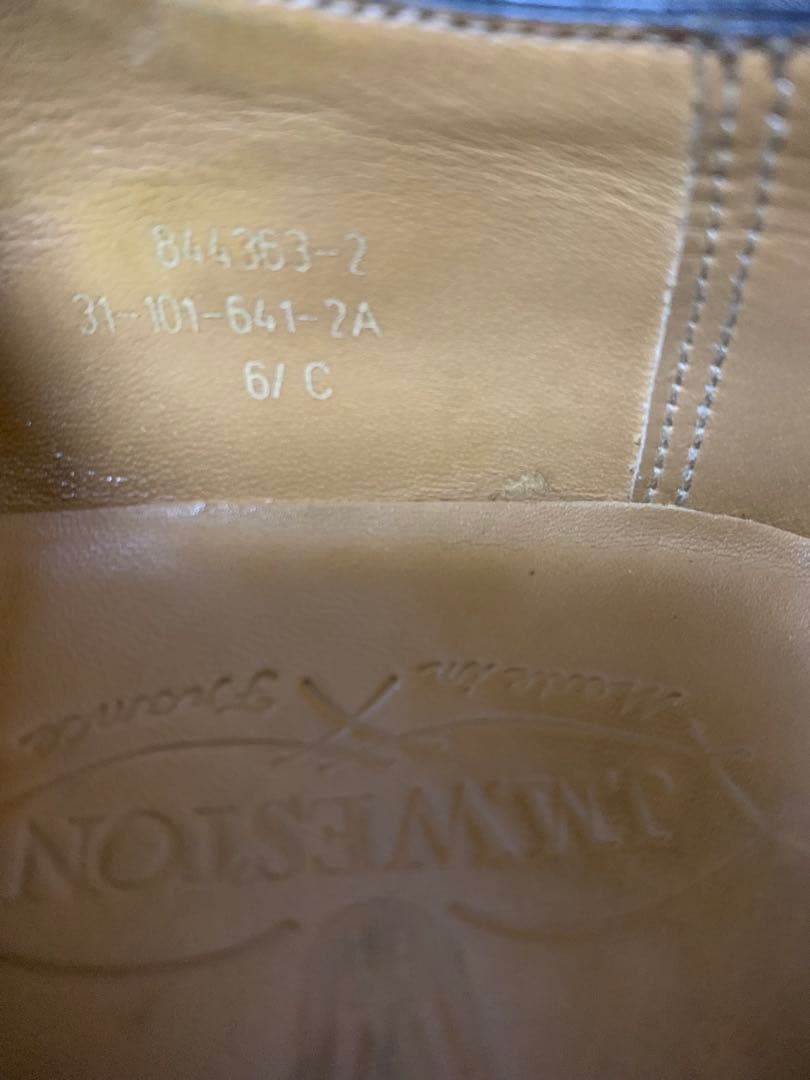 週末価格です‼️貴重サイズ❗️美品❗️JM WESTON ゴルフ　6ハーフＣ