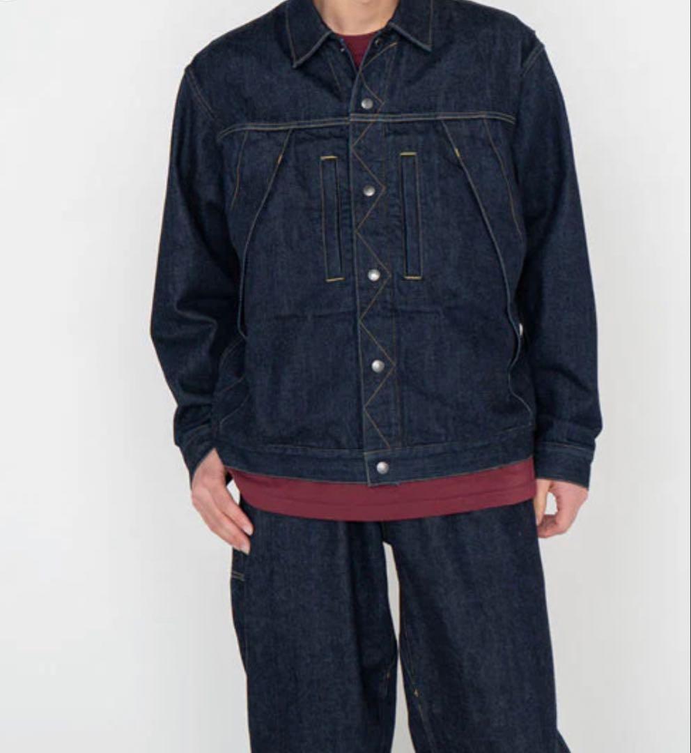 a*9様 【期間限定値引中】美品　デニムセットアップ　NP2358N/NT536