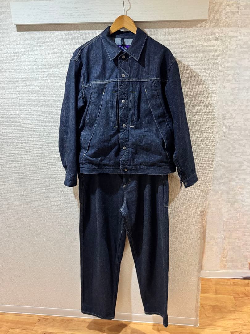 a*9様 【期間限定値引中】美品　デニムセットアップ　NP2358N/NT536