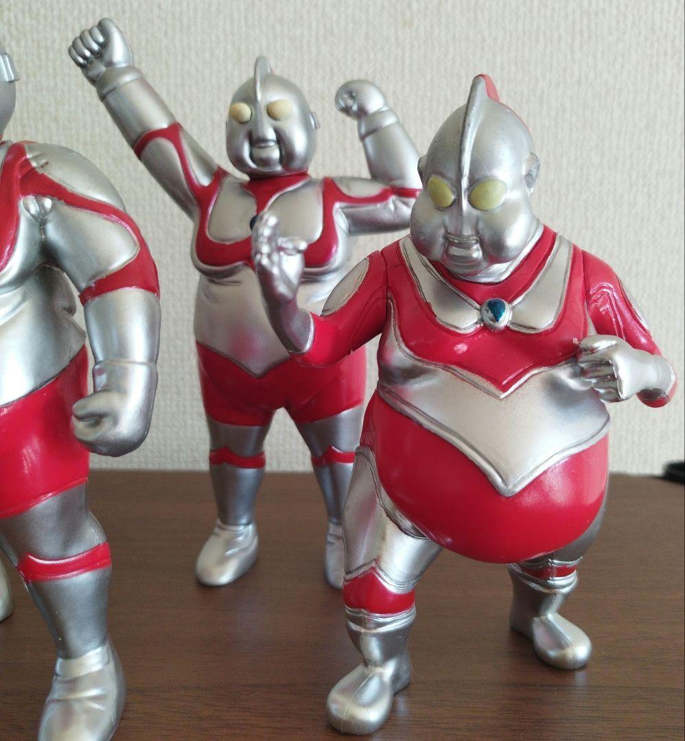 o*i様 4体セット/ぽっちゃり/デブトラマン/特撮/ソフビ
