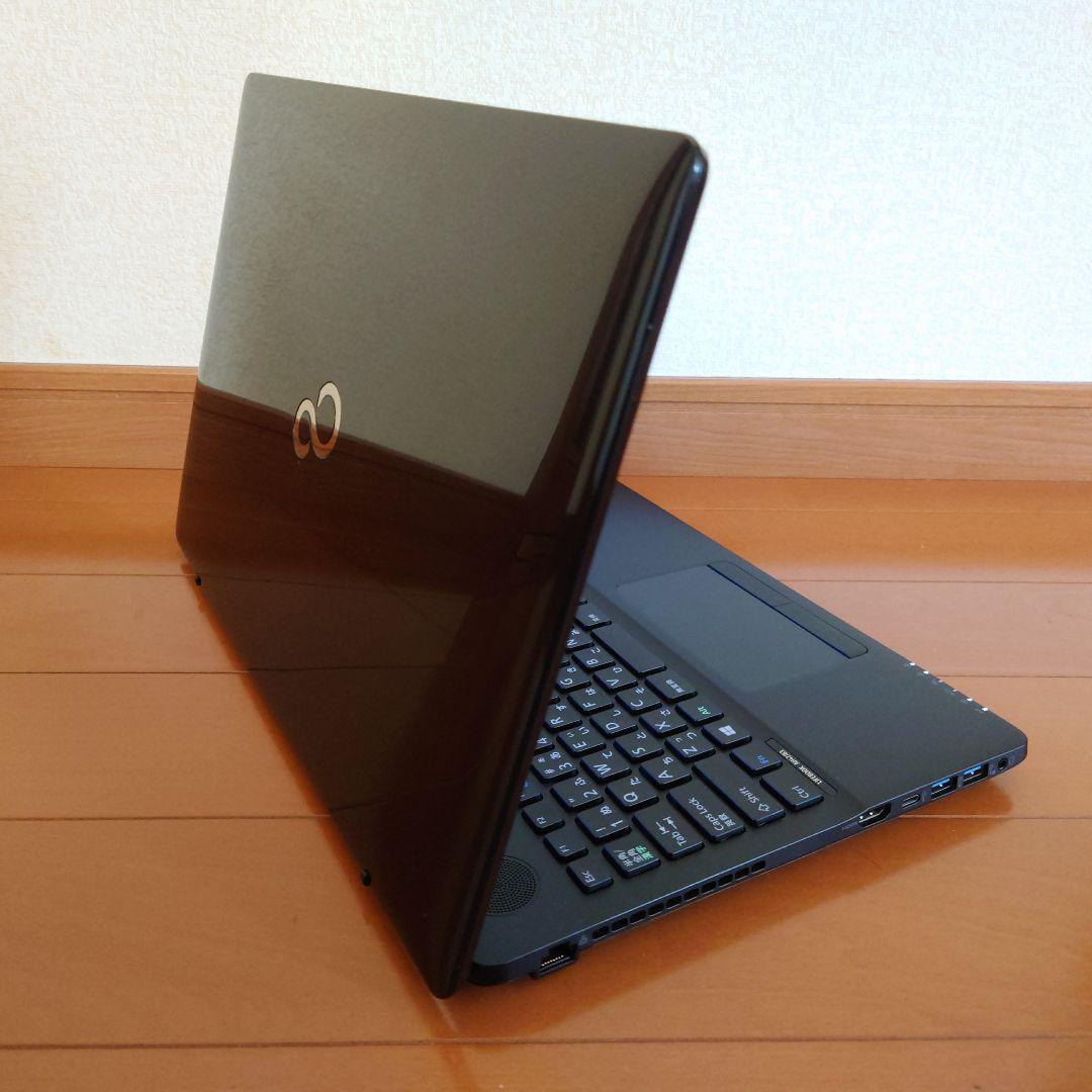 設定済✨️LIFEBOOK AH42/B3✨️ブラック✨️Win11＆オフィス