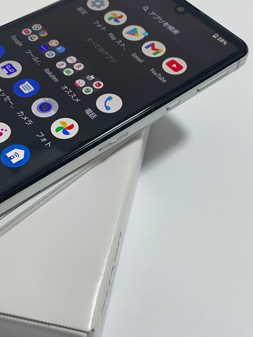 SHARP AQUOS sense4 lite SH-RM15 シルバー ガラス